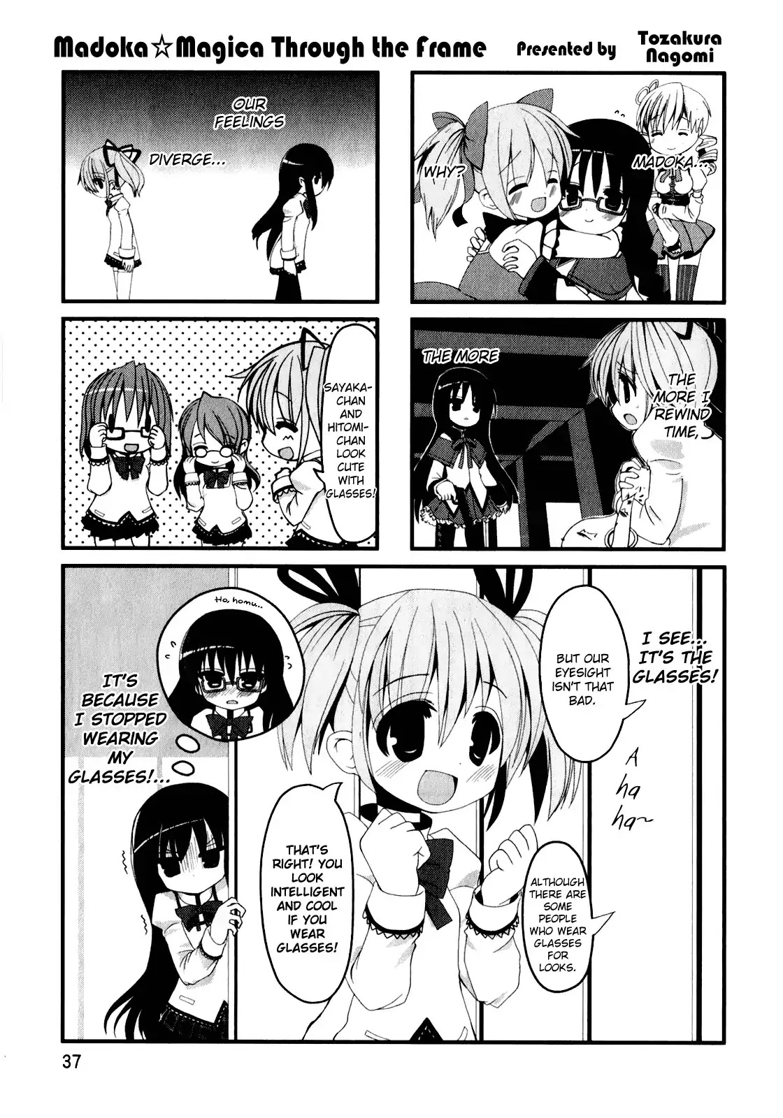 Puella Magi Madoka Magica Comic Anthology Chapter 24 page 1 - Chapter 24: Madoka☆Magica Through the Frame