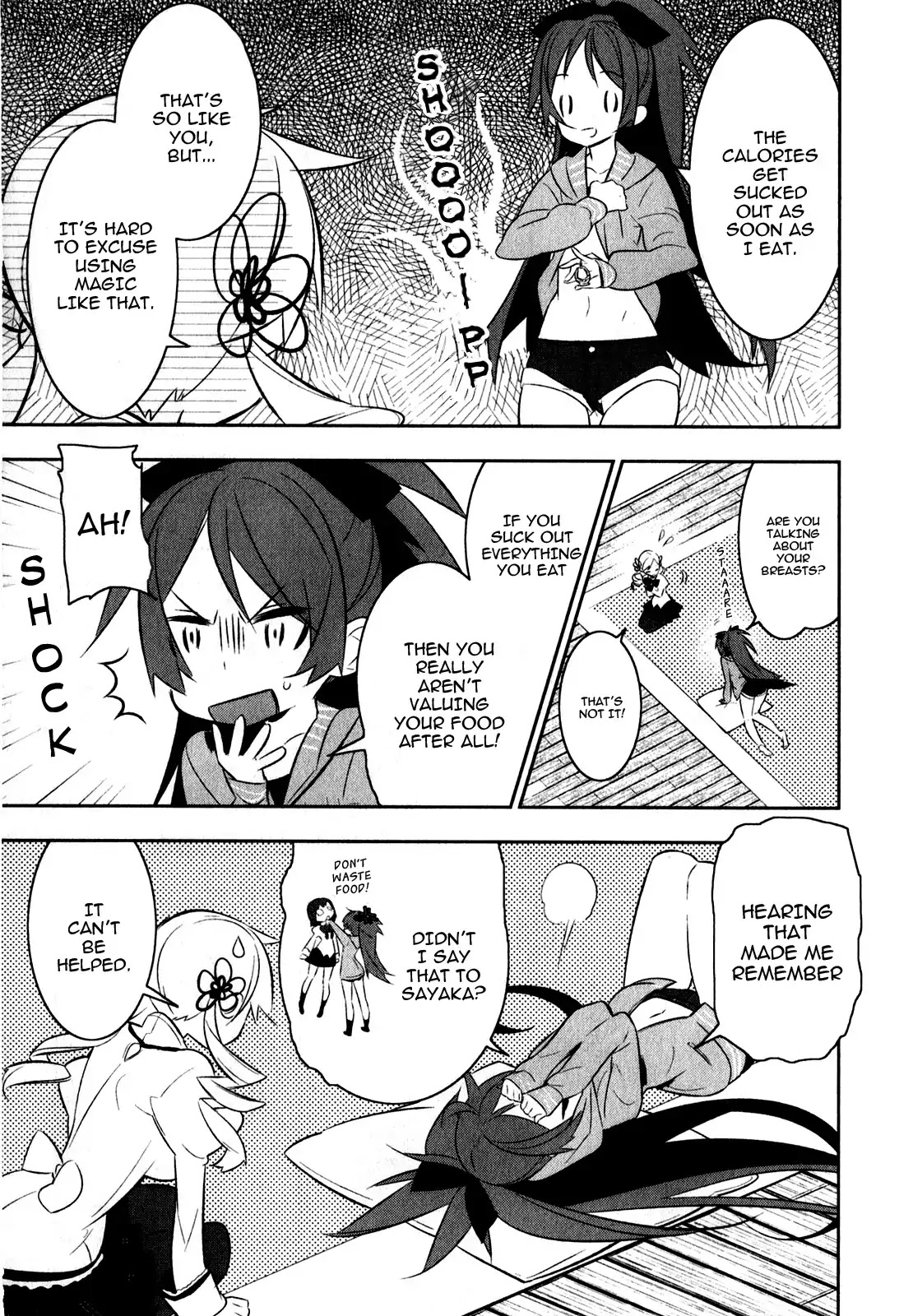 Puella Magi Madoka Magica Comic Anthology Chapter 25 page 3 - Chapter 25: Feeding Kyoko