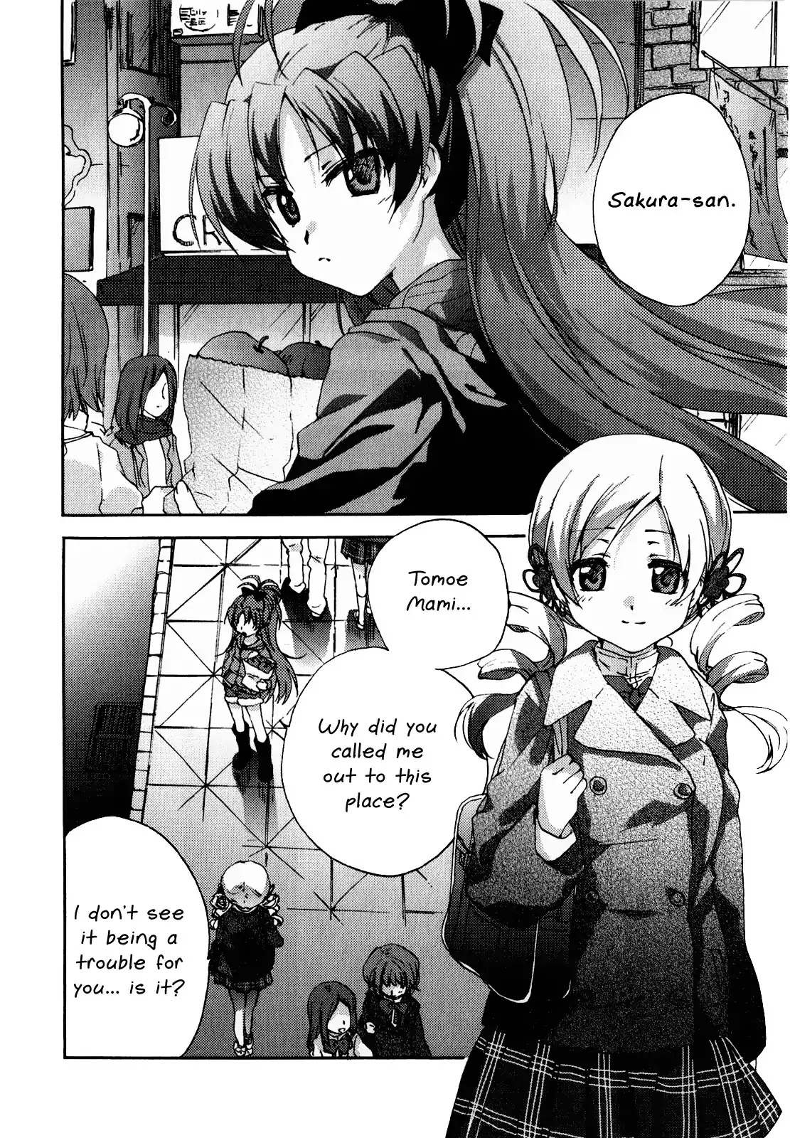 Puella Magi Madoka Magica Comic Anthology Chapter 26 page 2 - Chapter 26: Pass it On