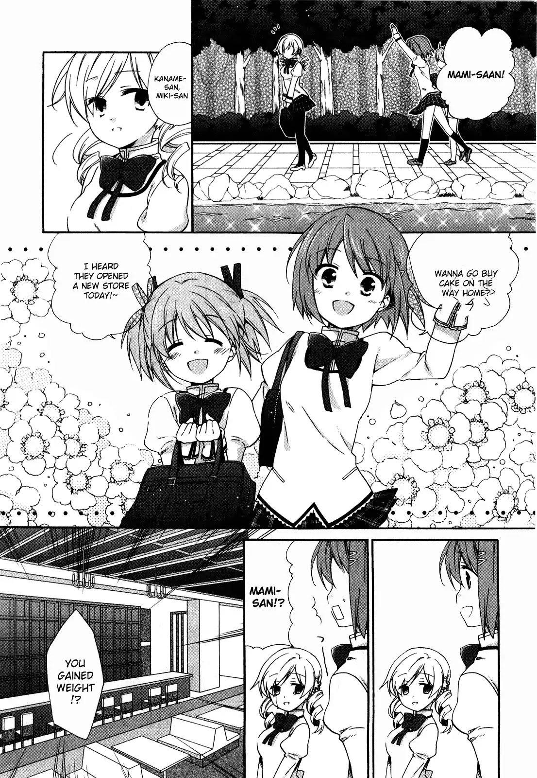Puella Magi Madoka Magica Comic Anthology Chapter 29 page 2 - Chapter 29: Mami-san's Weight