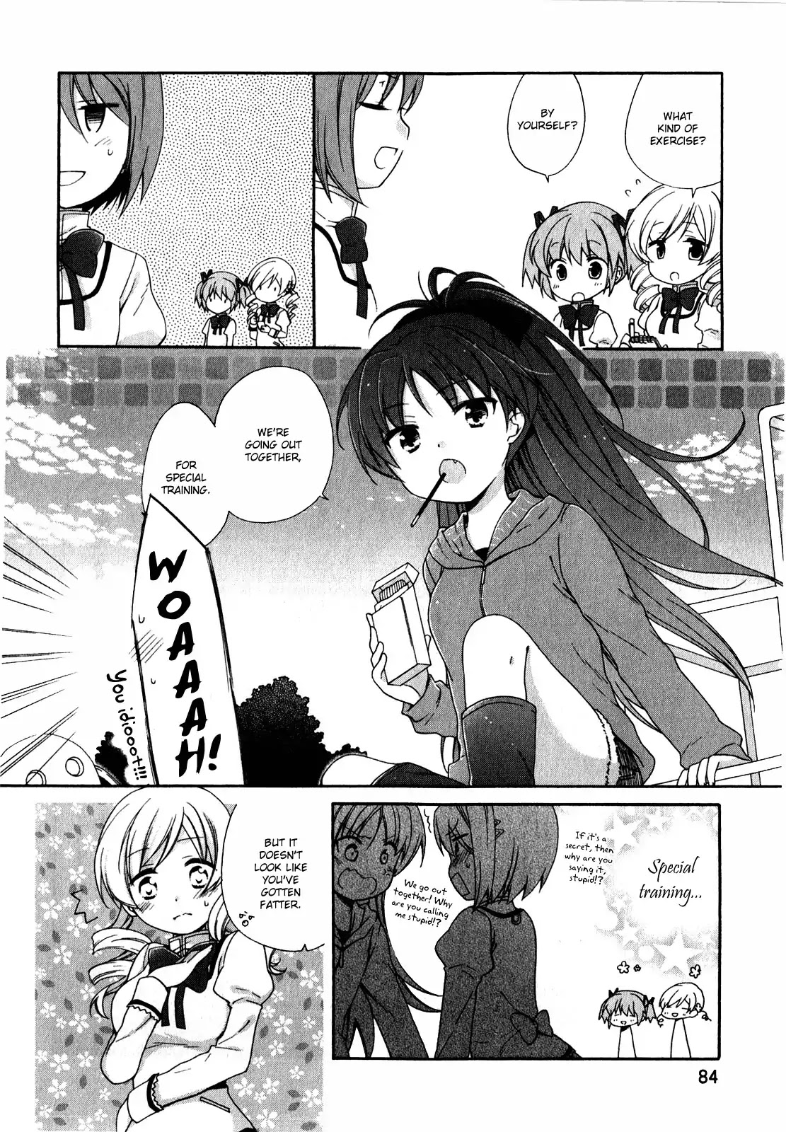 Puella Magi Madoka Magica Comic Anthology Chapter 29 page 4 - Chapter 29: Mami-san's Weight