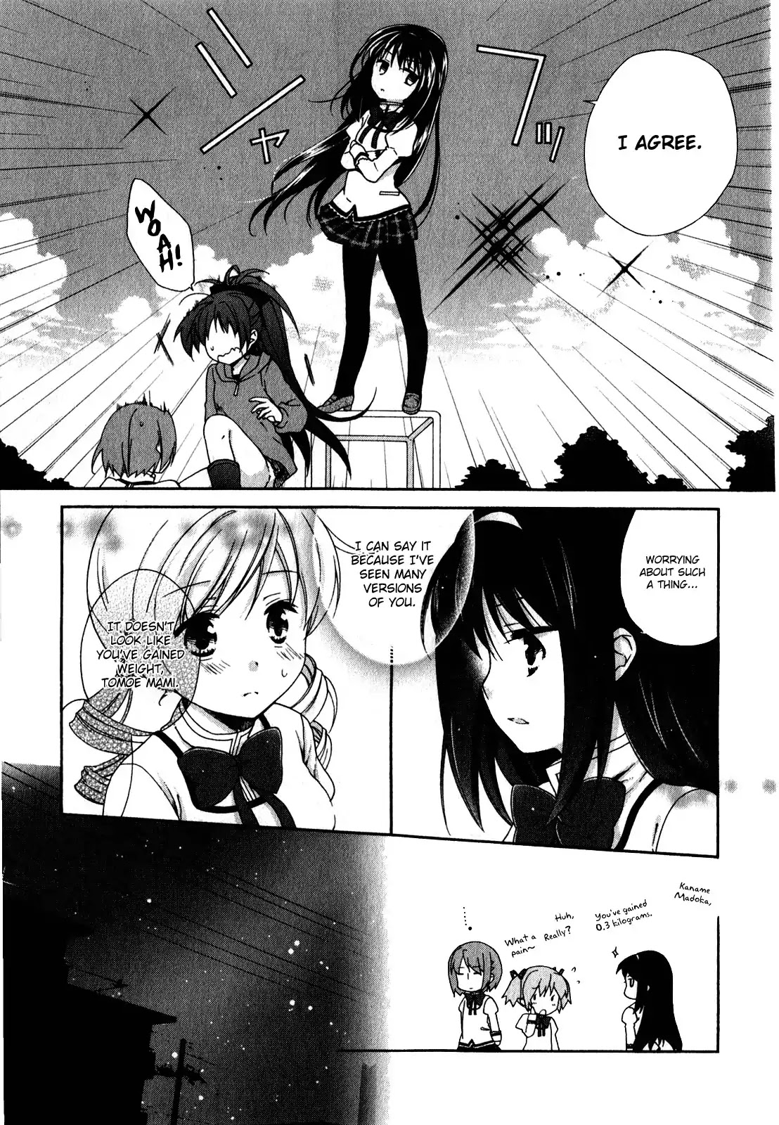 Puella Magi Madoka Magica Comic Anthology Chapter 29 page 5 - Chapter 29: Mami-san's Weight