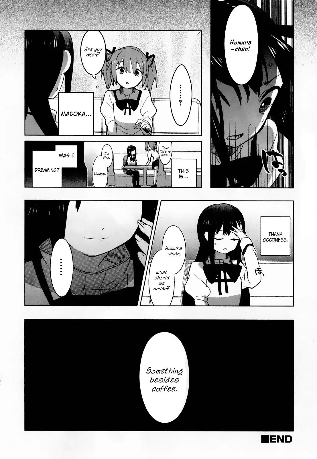 Puella Magi Madoka Magica Comic Anthology Chapter 30 page 12 - Chapter 30: Reasons Why She Didn't Drink Coffee