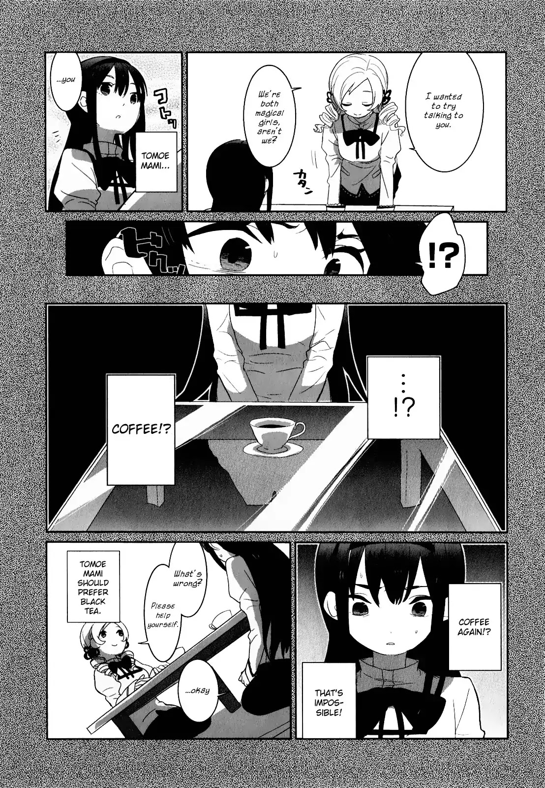 Puella Magi Madoka Magica Comic Anthology Chapter 30 page 4 - Chapter 30: Reasons Why She Didn't Drink Coffee