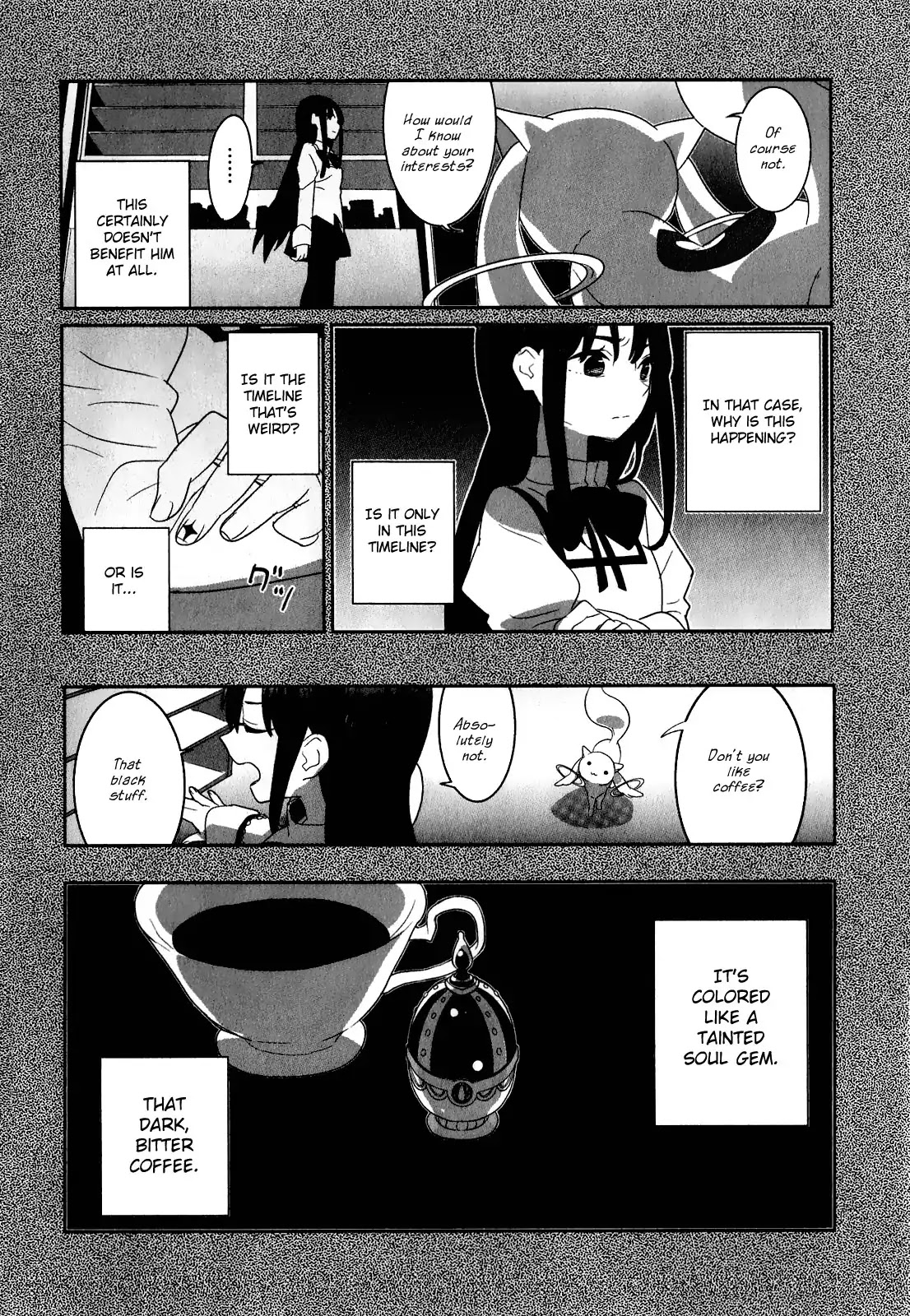 Puella Magi Madoka Magica Comic Anthology Chapter 30 page 7 - Chapter 30: Reasons Why She Didn't Drink Coffee