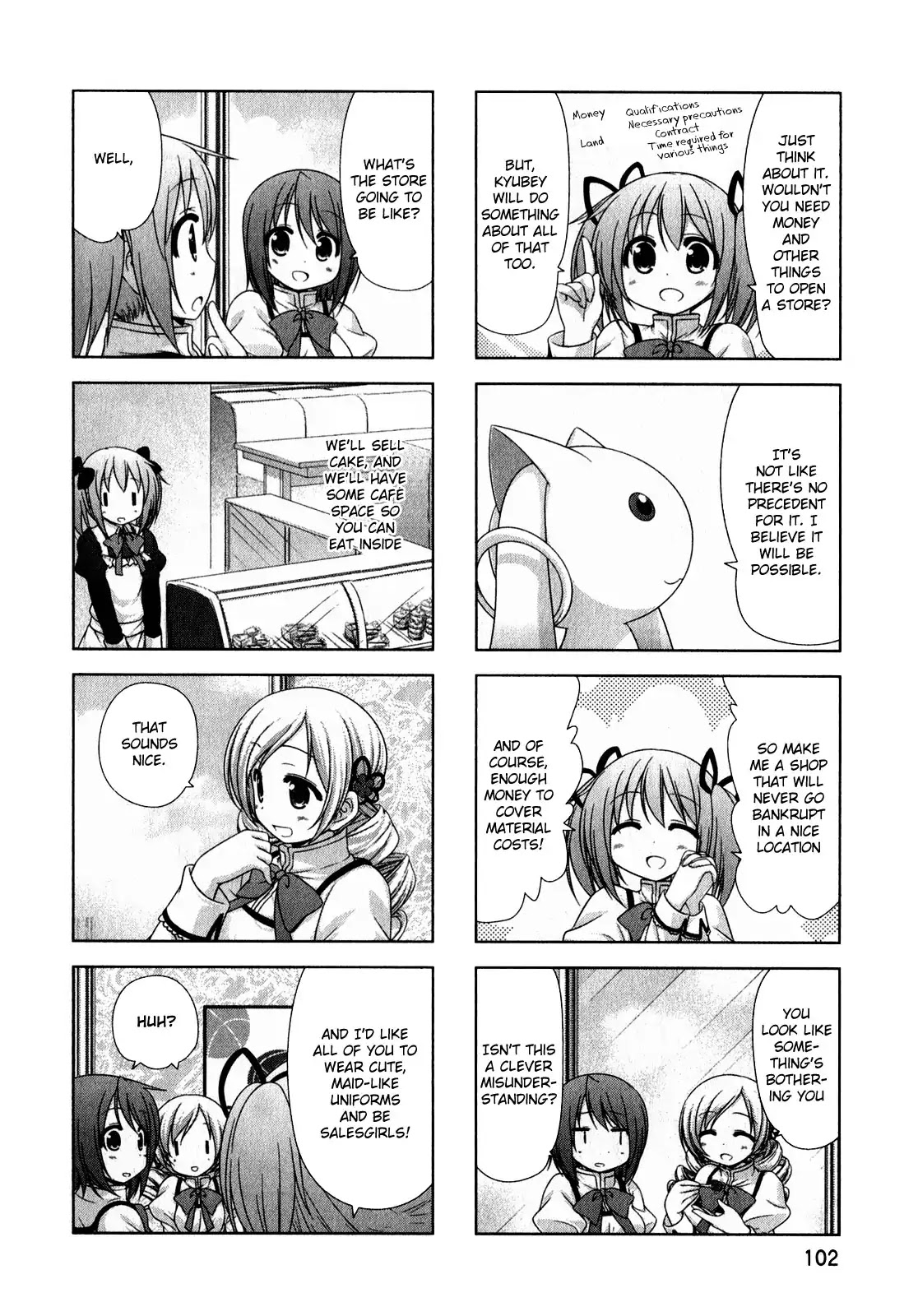 Puella Magi Madoka Magica Comic Anthology Chapter 31 page 2 - Chapter 31: Welcome to Patisserie Madoka
