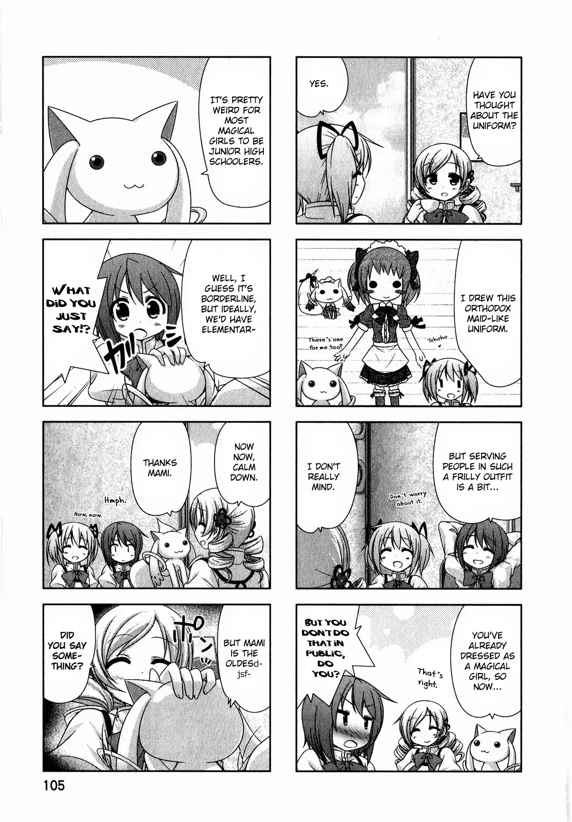 Puella Magi Madoka Magica Comic Anthology Chapter 31 page 5 - Chapter 31: Welcome to Patisserie Madoka