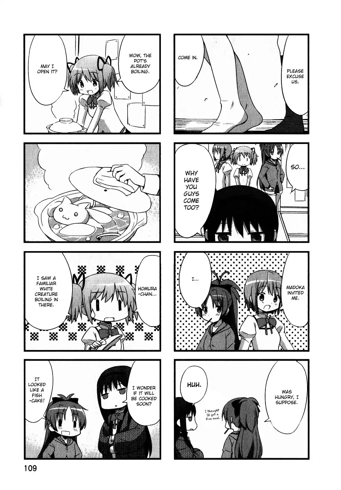 Puella Magi Madoka Magica Comic Anthology Chapter 32 page 3 - Chapter 32: I'm Such a Fool (For Buying Cucumbers)
