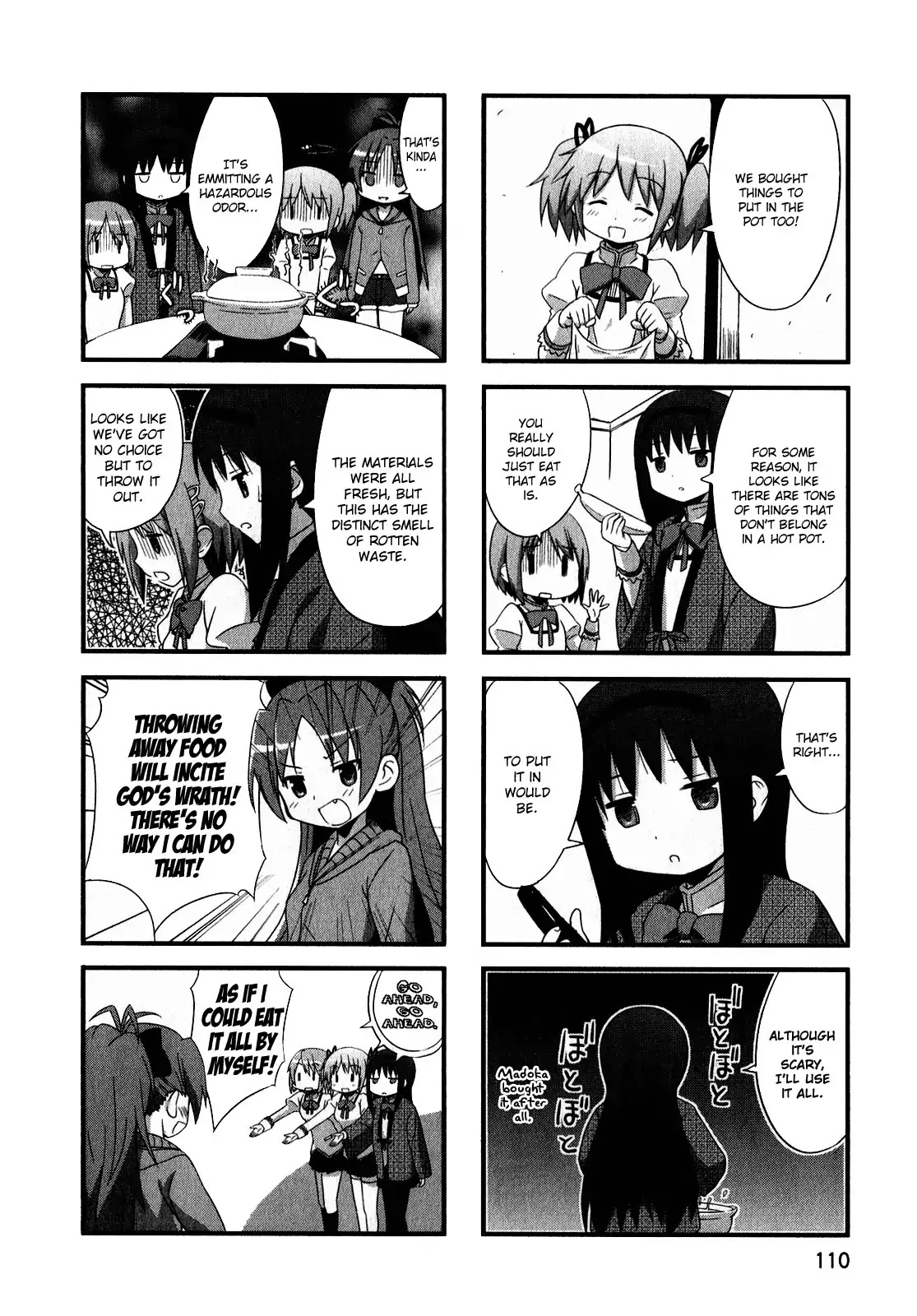 Puella Magi Madoka Magica Comic Anthology Chapter 32 page 4 - Chapter 32: I'm Such a Fool (For Buying Cucumbers)
