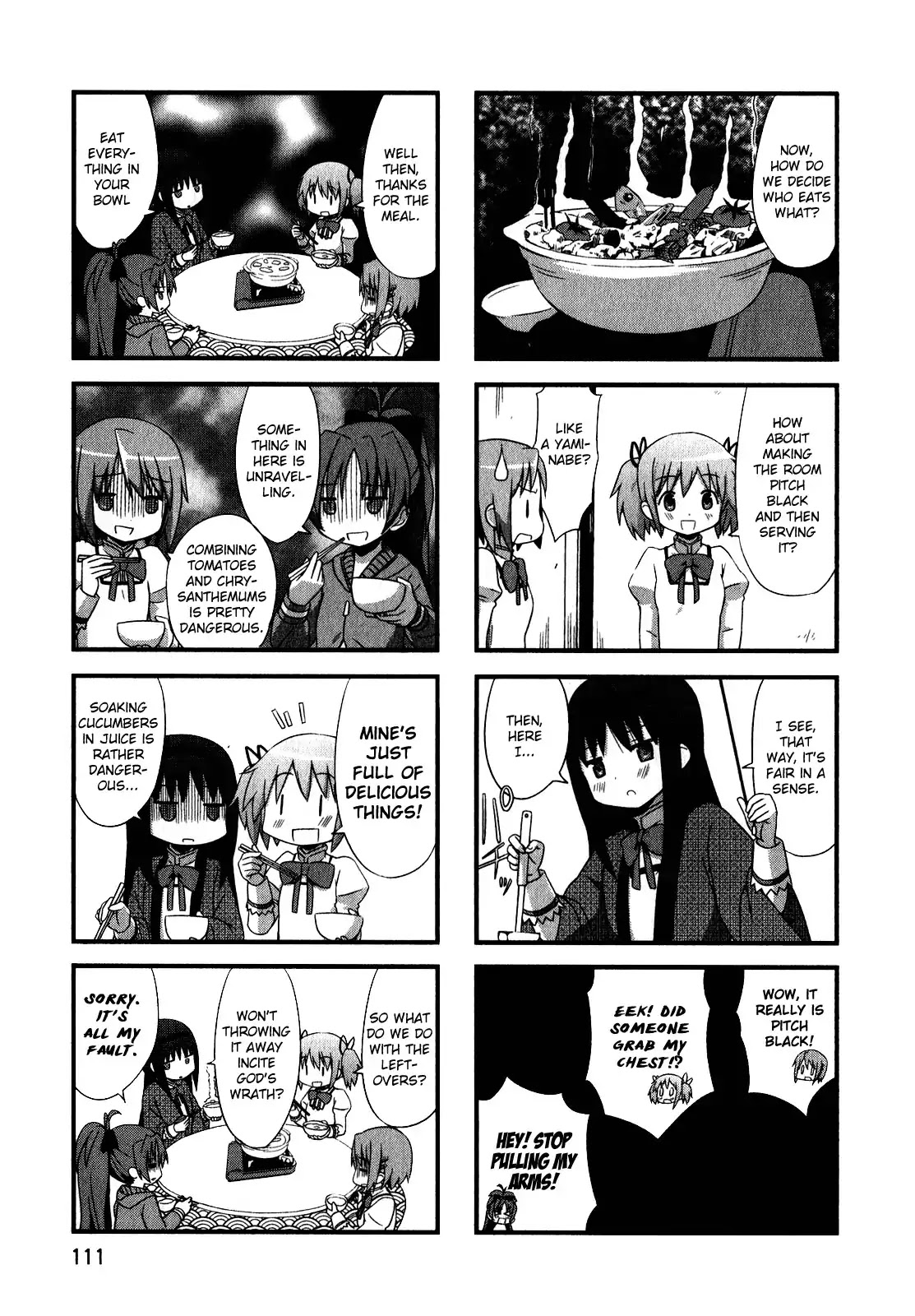 Puella Magi Madoka Magica Comic Anthology Chapter 32 page 5 - Chapter 32: I'm Such a Fool (For Buying Cucumbers)