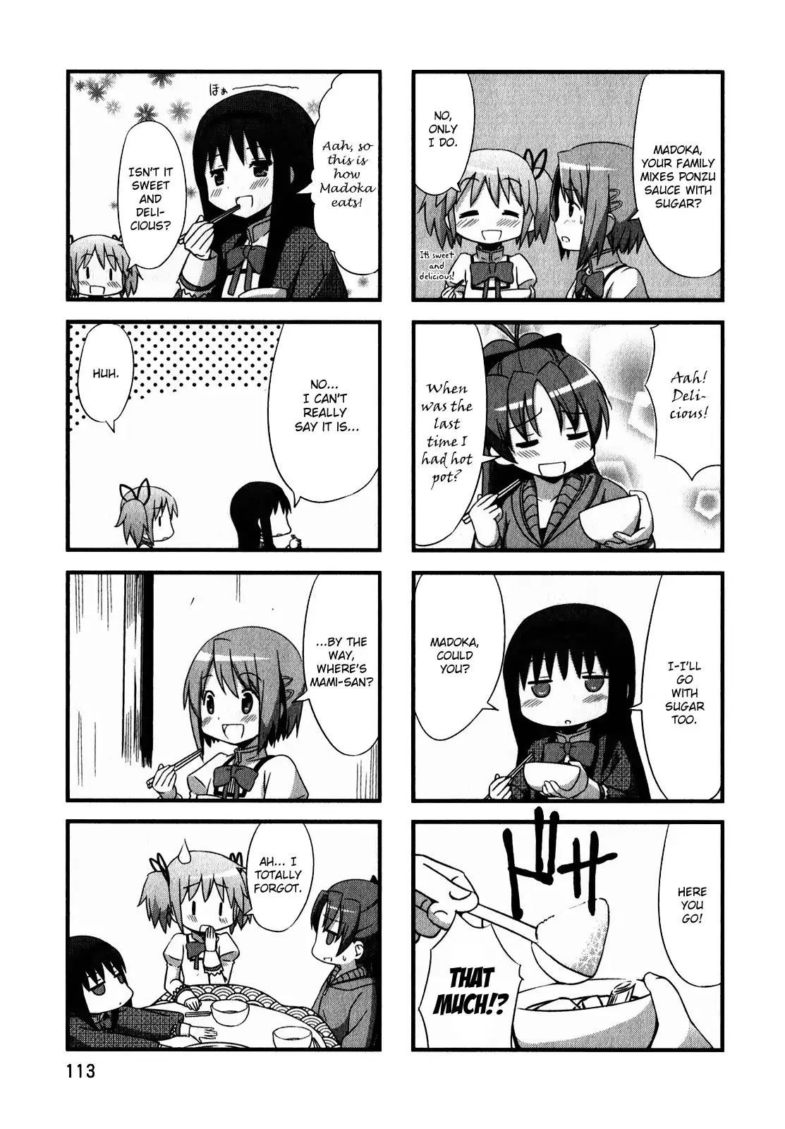 Puella Magi Madoka Magica Comic Anthology Chapter 32 page 7 - Chapter 32: I'm Such a Fool (For Buying Cucumbers)