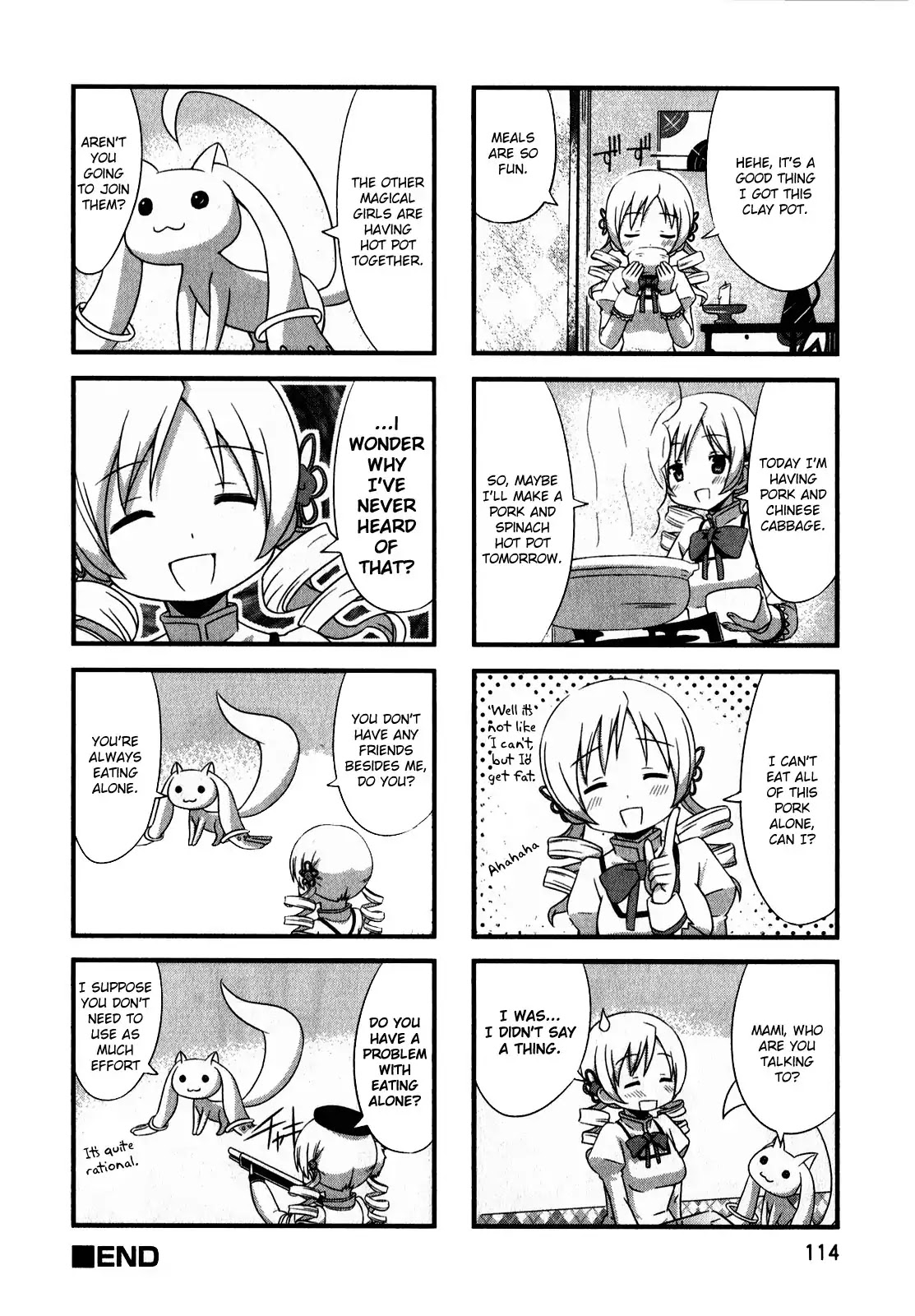 Puella Magi Madoka Magica Comic Anthology Chapter 32 page 8 - Chapter 32: I'm Such a Fool (For Buying Cucumbers)