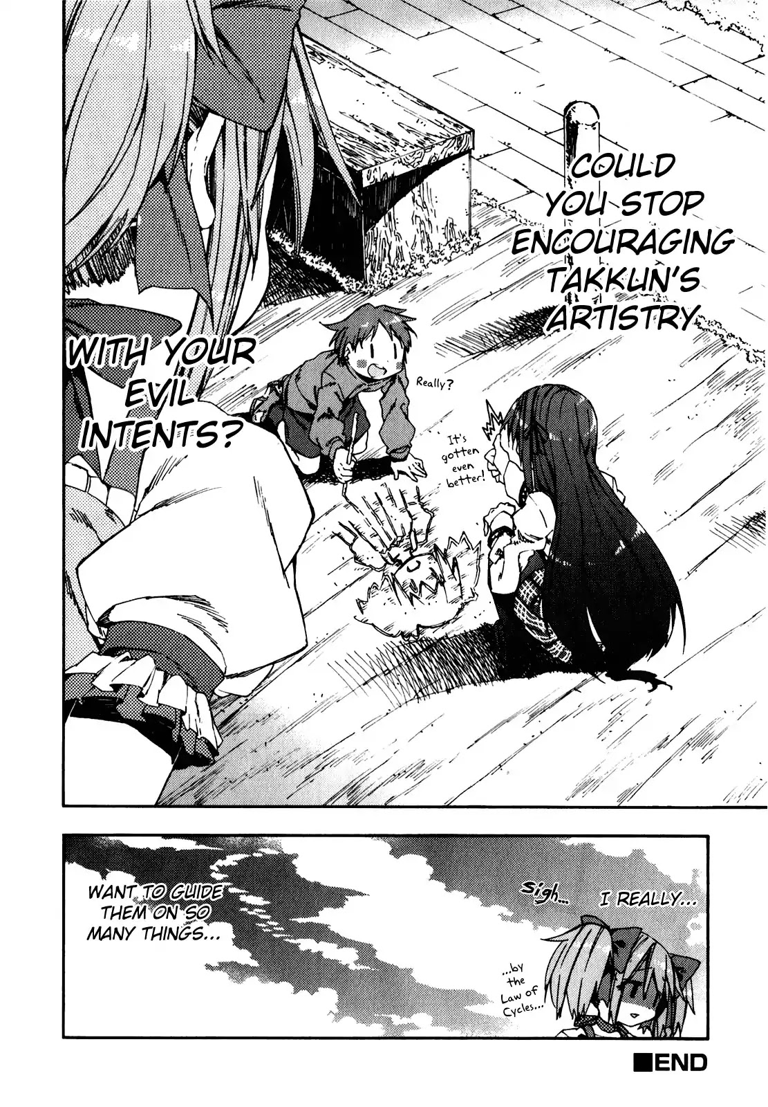 Puella Magi Madoka Magica Comic Anthology Chapter 33 page 10 - Chapter 33: Meetings and Farewells
