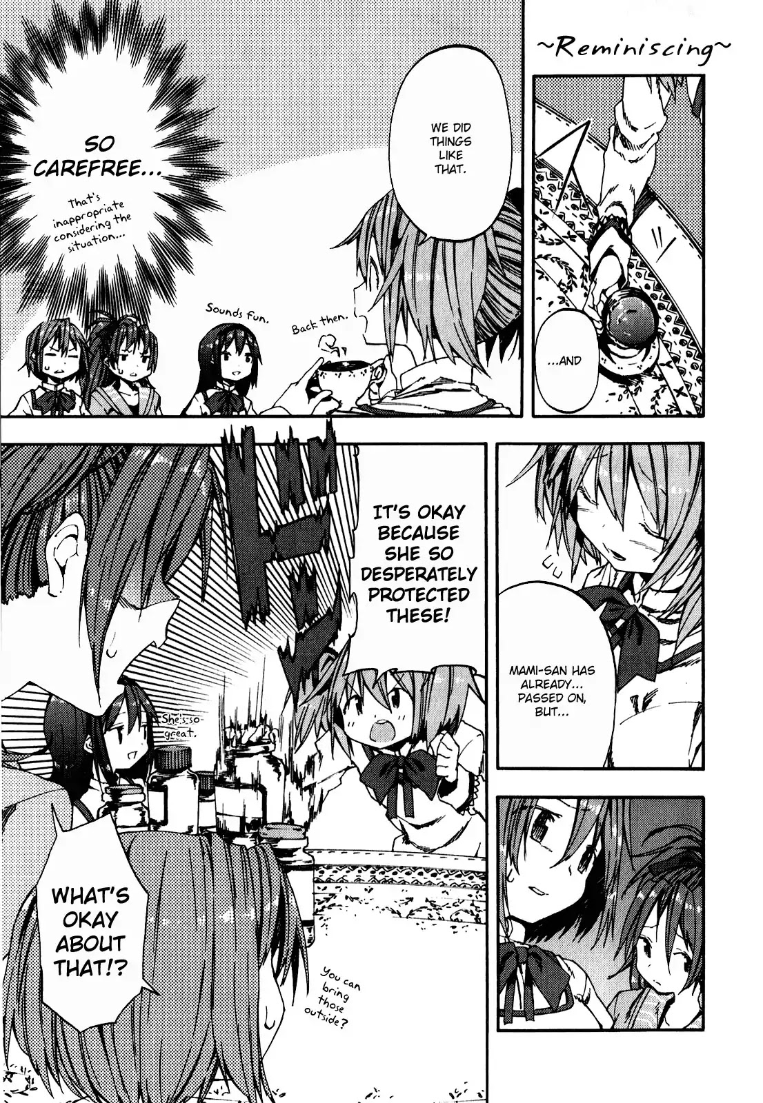 Puella Magi Madoka Magica Comic Anthology Chapter 33 page 3 - Chapter 33: Meetings and Farewells