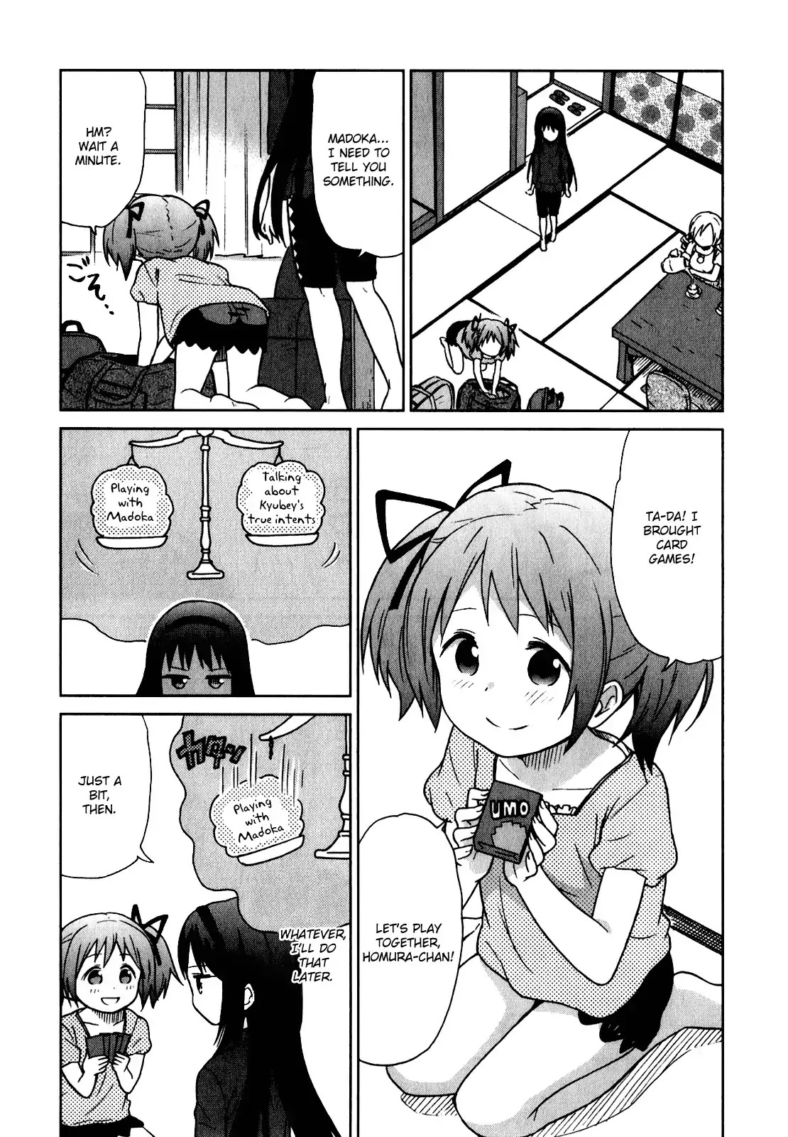 Puella Magi Madoka Magica Comic Anthology Chapter 34 page 3 - Chapter 34: An Important Story
