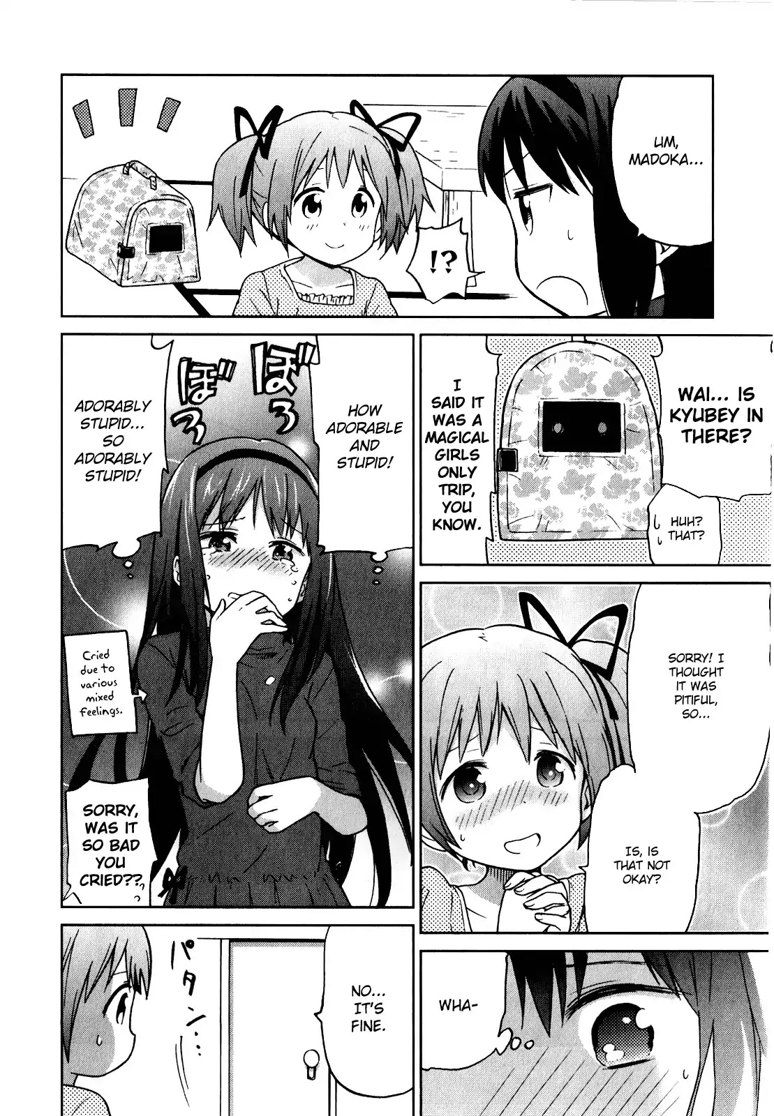 Puella Magi Madoka Magica Comic Anthology Chapter 34 page 8 - Chapter 34: An Important Story