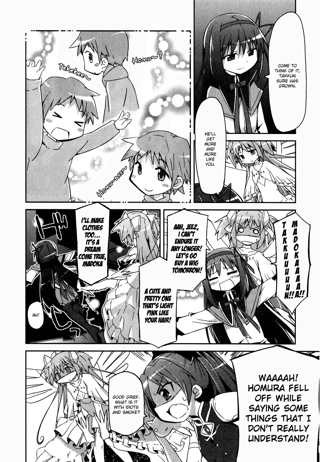 Puella Magi Madoka Magica Comic Anthology Chapter 35 page 4 - Chapter 35: A High Place in Mitakihara City