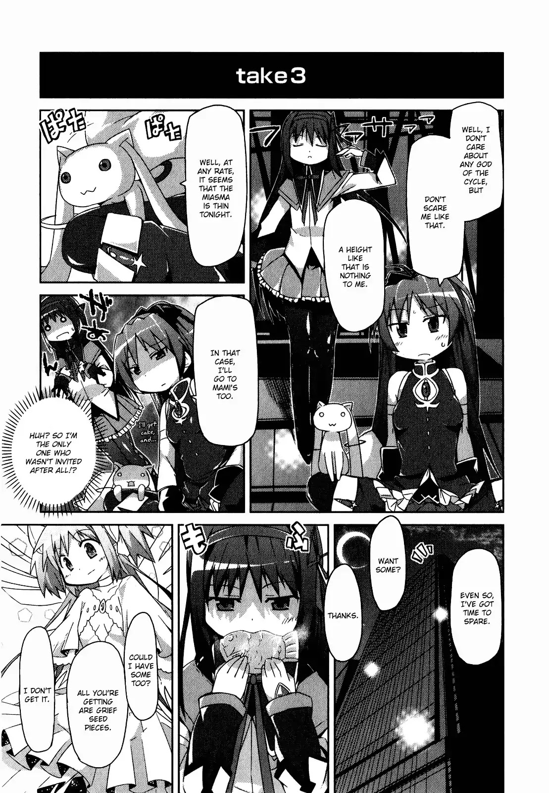 Puella Magi Madoka Magica Comic Anthology Chapter 35 page 5 - Chapter 35: A High Place in Mitakihara City