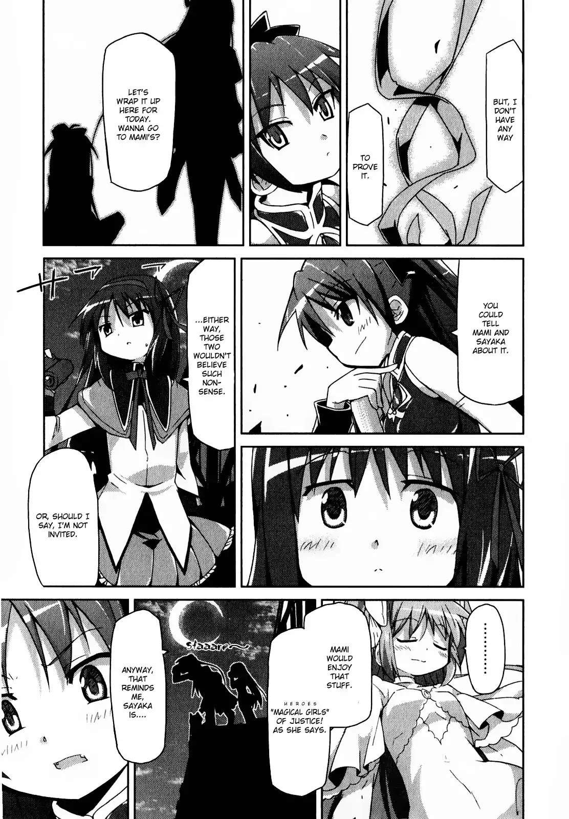 Puella Magi Madoka Magica Comic Anthology Chapter 35 page 9 - Chapter 35: A High Place in Mitakihara City