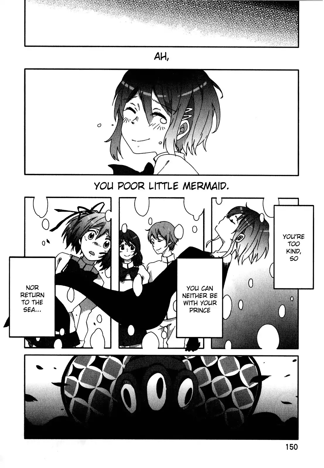 Puella Magi Madoka Magica Comic Anthology Chapter 36 page 4 - Chapter 36: The Little Mermaid and the Kind Witch