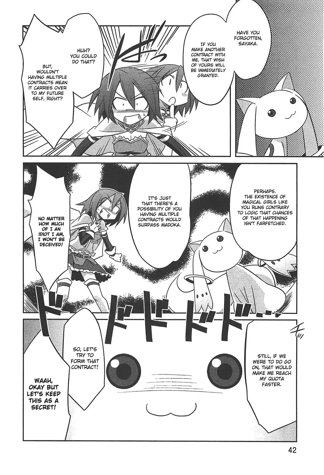 Puella Magi Madoka Magica Comic Anthology Chapter 6 page 2 - Chapter 6: This is Quite Difficult
