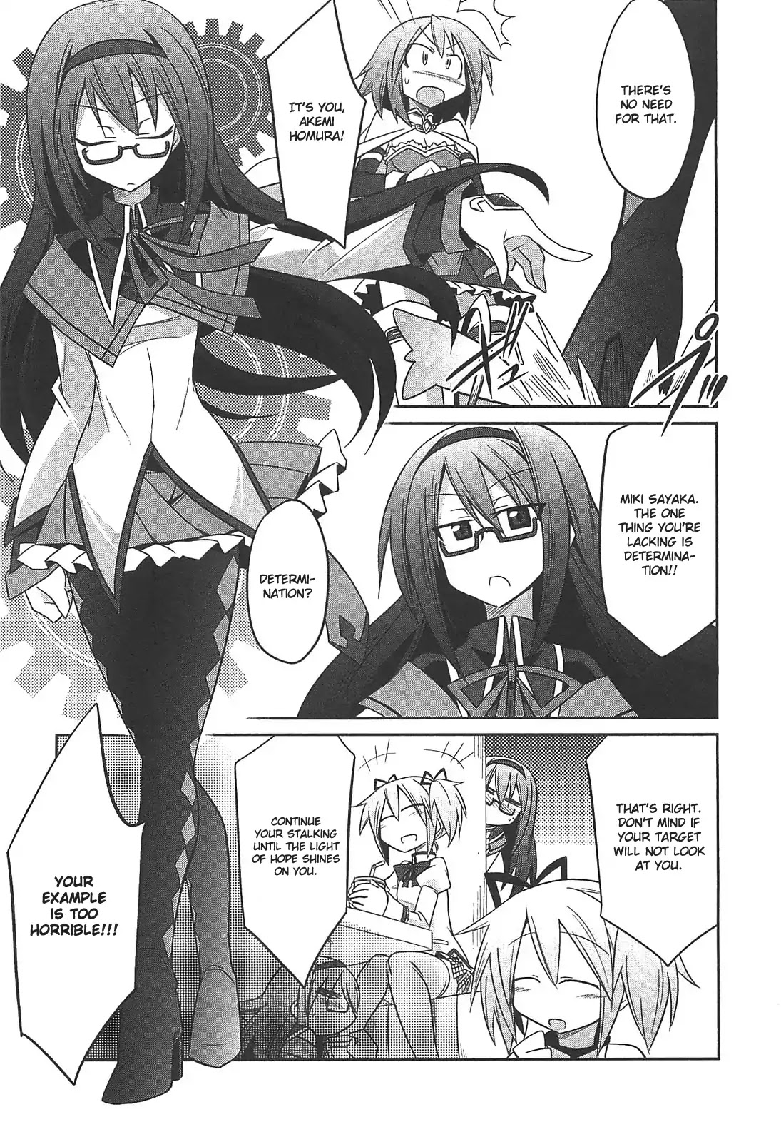 Puella Magi Madoka Magica Comic Anthology Chapter 6 page 3 - Chapter 6: This is Quite Difficult