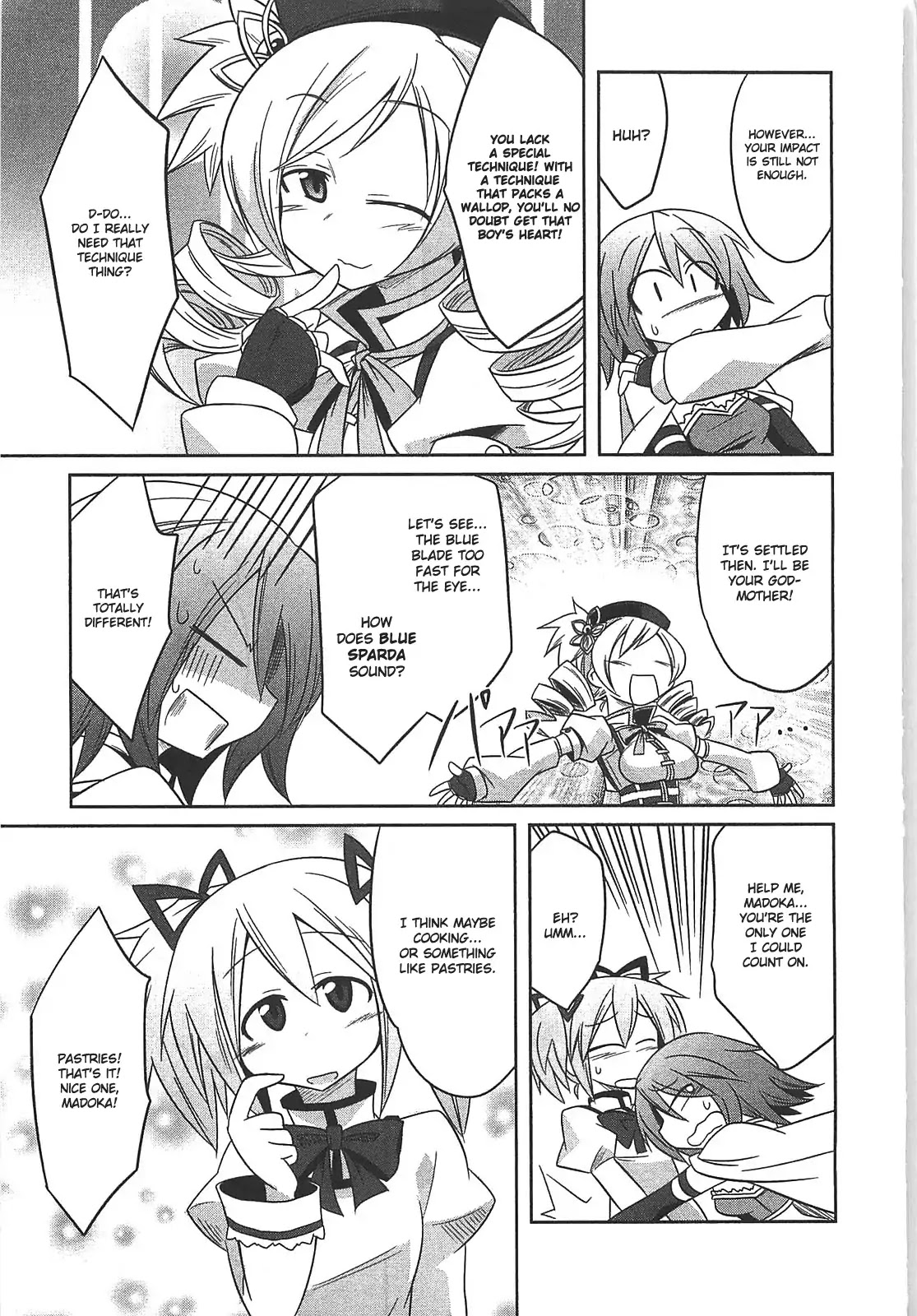 Puella Magi Madoka Magica Comic Anthology Chapter 6 page 5 - Chapter 6: This is Quite Difficult