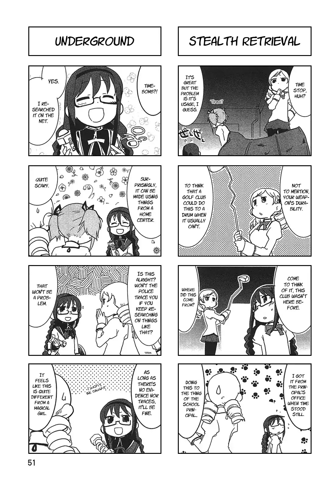 Puella Magi Madoka Magica Comic Anthology Chapter 7 page 3 - Chapter 7: Until Tomorrow