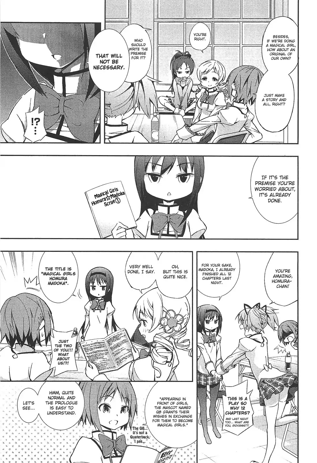 Puella Magi Madoka Magica Comic Anthology Chapter 9 page 3 - Chapter 9: Mado☆Magi Drama Club