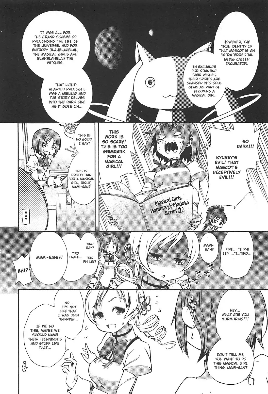 Puella Magi Madoka Magica Comic Anthology Chapter 9 page 4 - Chapter 9: Mado☆Magi Drama Club