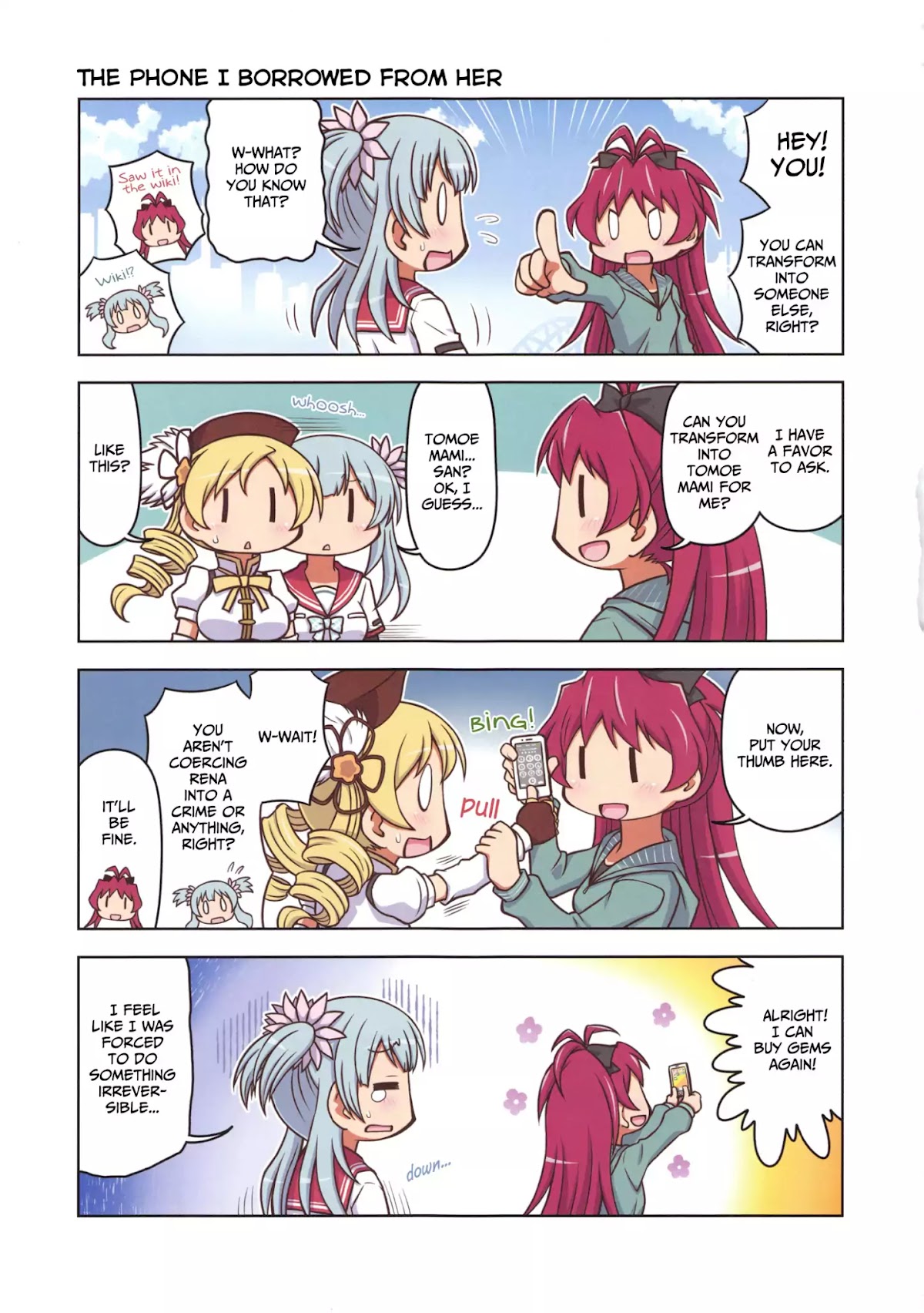Puella Magi Madoka Magica dj: 4KO Magica Chapter 0 page 11 - Chapter 0: Oneshot