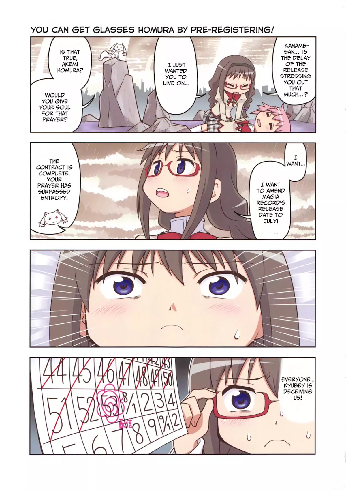 Puella Magi Madoka Magica dj: 4KO Magica Chapter 0 page 3 - Chapter 0: Oneshot