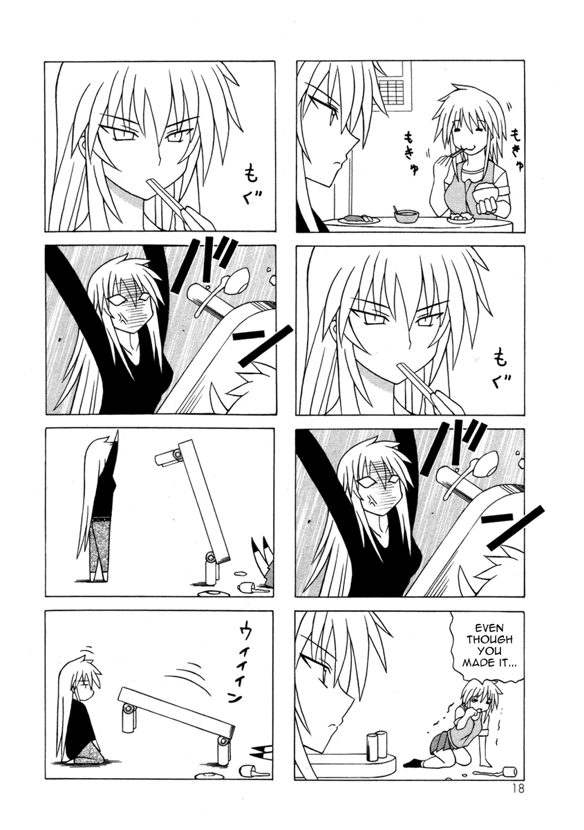 Pugyuru Chapter 5.1-2 page 18 - Vol.5 Chapter 1 v2 : First Part - Rumbling Earth!! Advent of the Demonic Goddess, Kanato'...
