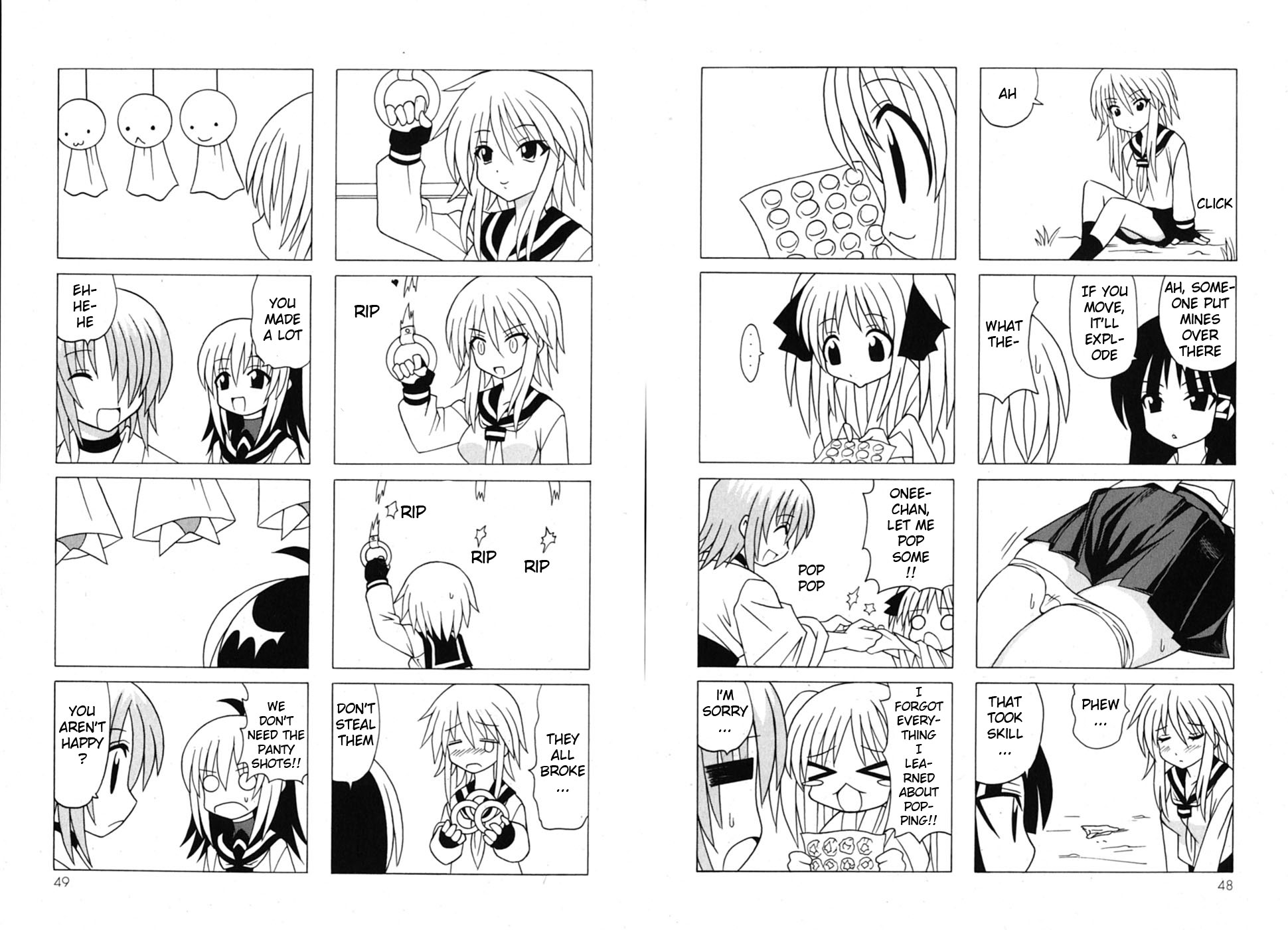 Pugyuru Chapter 7.1-2 page 28 - Vol.7 Chapter 1 v2 : First Part - Nice to Meet You!! Before the Final Chapter, A Pathetic...