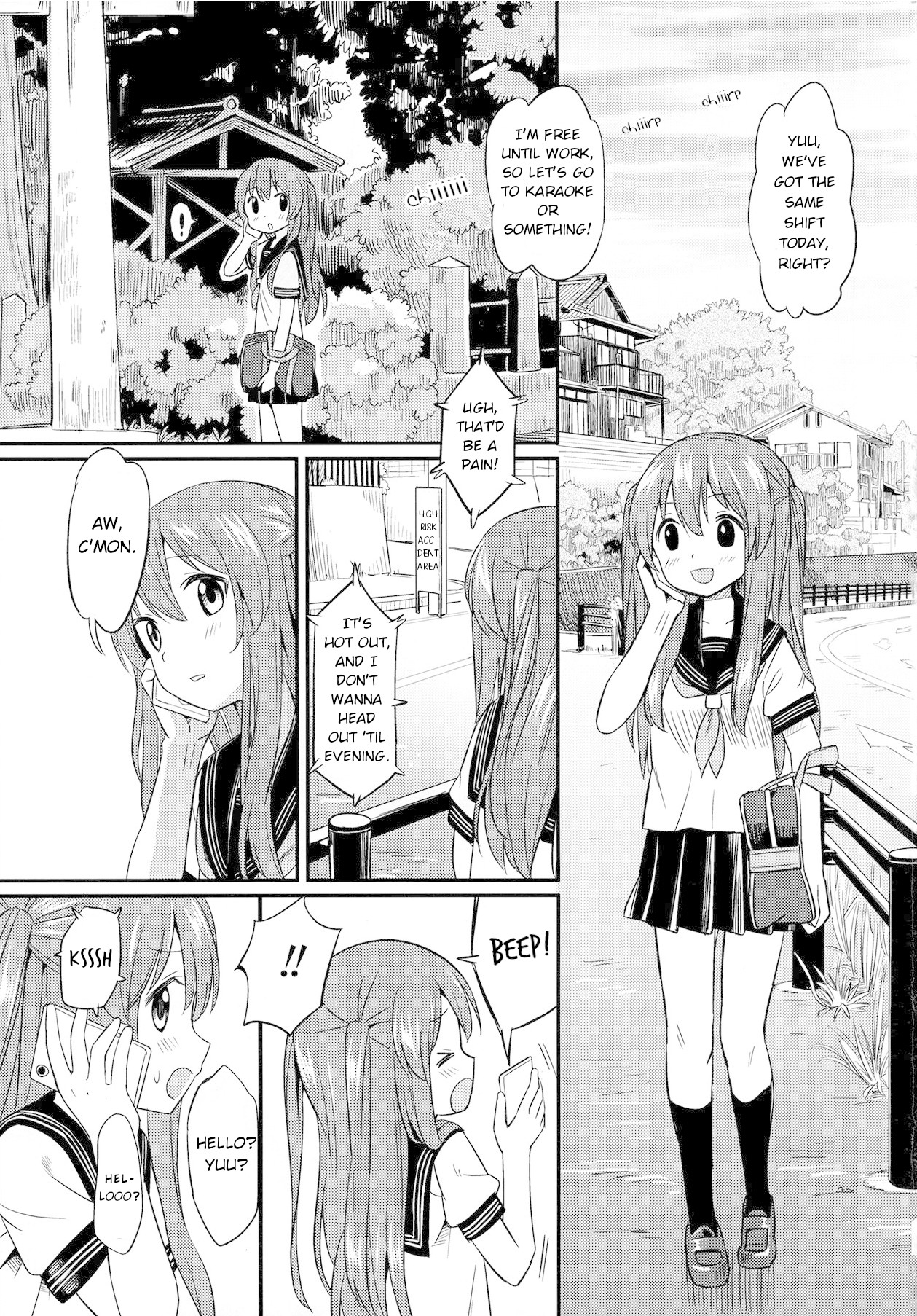 Pukuyuri Chapter 3 page 1 - Chapter 3: Yuurii
