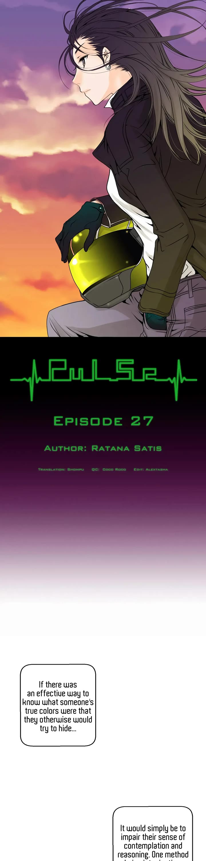 Pulse Chapter 27 page 1 - Chapter 27: Season Finale