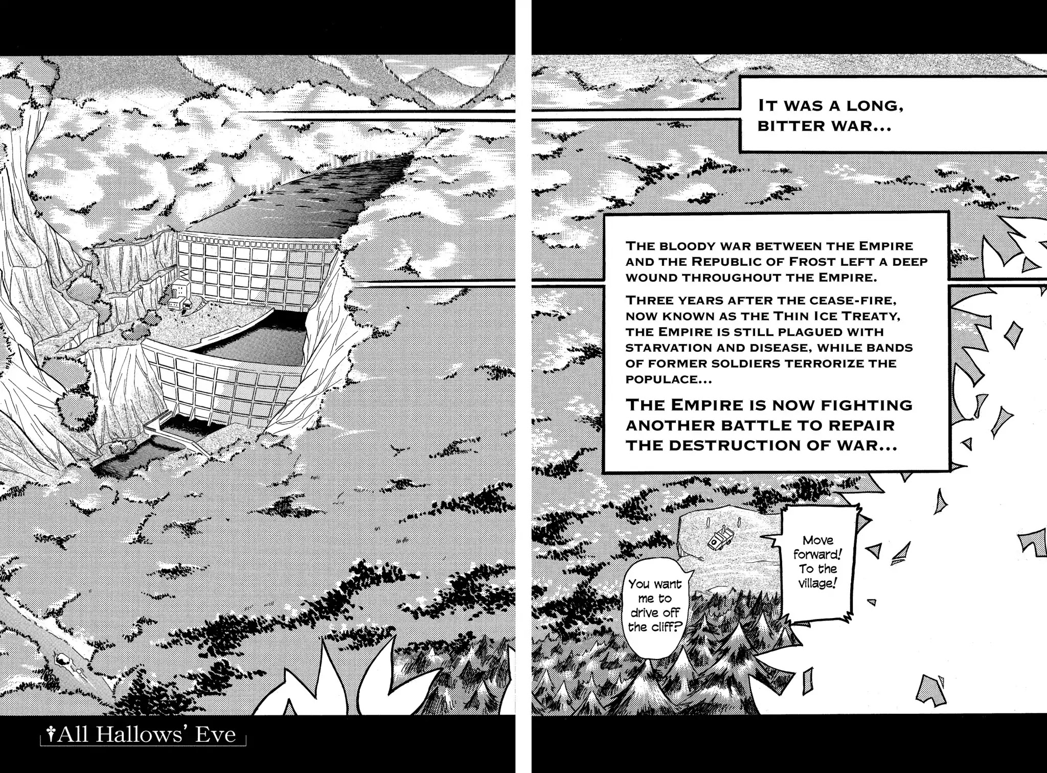 Pumpkin Scissors Chapter 0.5 page 4 - Vol.1 All Hallow's Eve