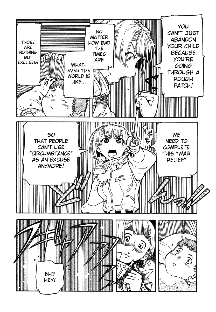 Pumpkin Scissors Chapter 1 page 12 - Chapter 1: War Relief and Reconstruction Unit