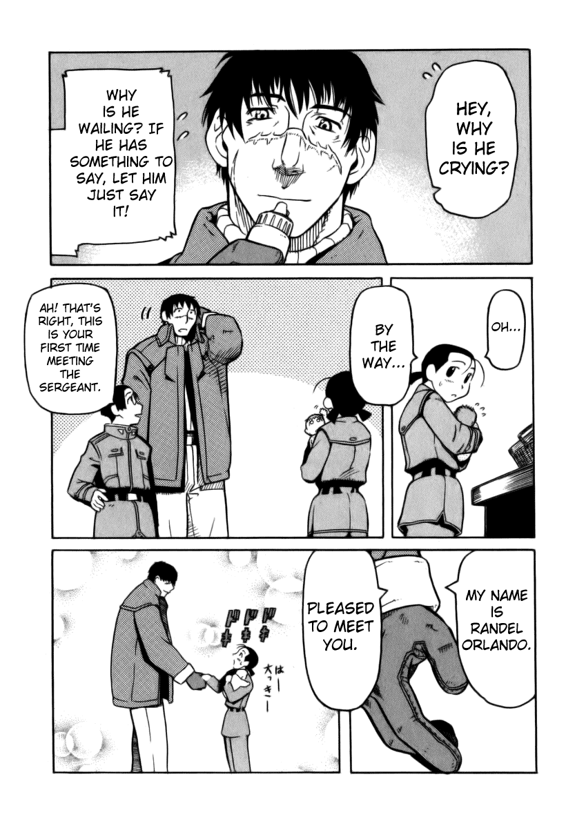 Pumpkin Scissors Chapter 1 page 13 - Chapter 1: War Relief and Reconstruction Unit