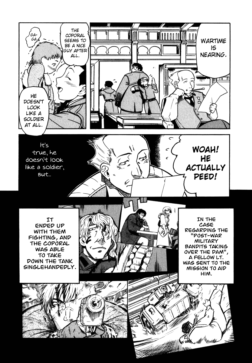 Pumpkin Scissors Chapter 1 page 14 - Chapter 1: War Relief and Reconstruction Unit