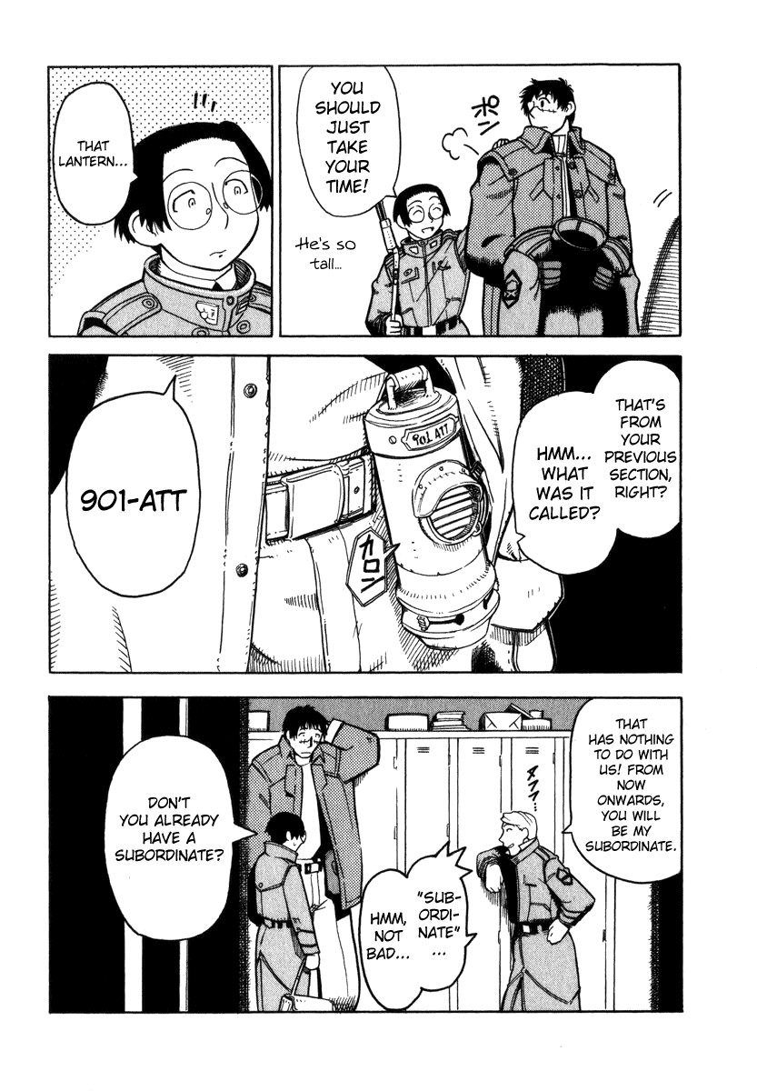 Pumpkin Scissors Chapter 1 page 18 - Chapter 1: War Relief and Reconstruction Unit