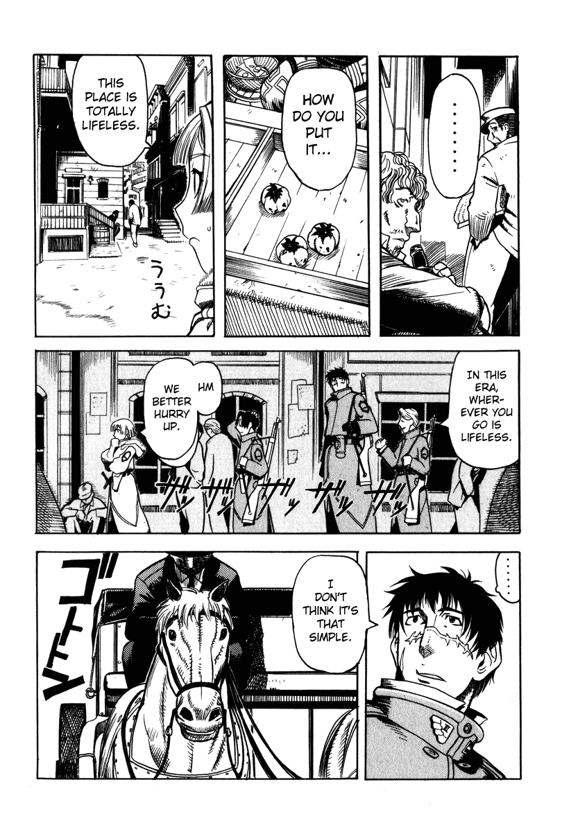 Pumpkin Scissors Chapter 1 page 22 - Chapter 1: War Relief and Reconstruction Unit