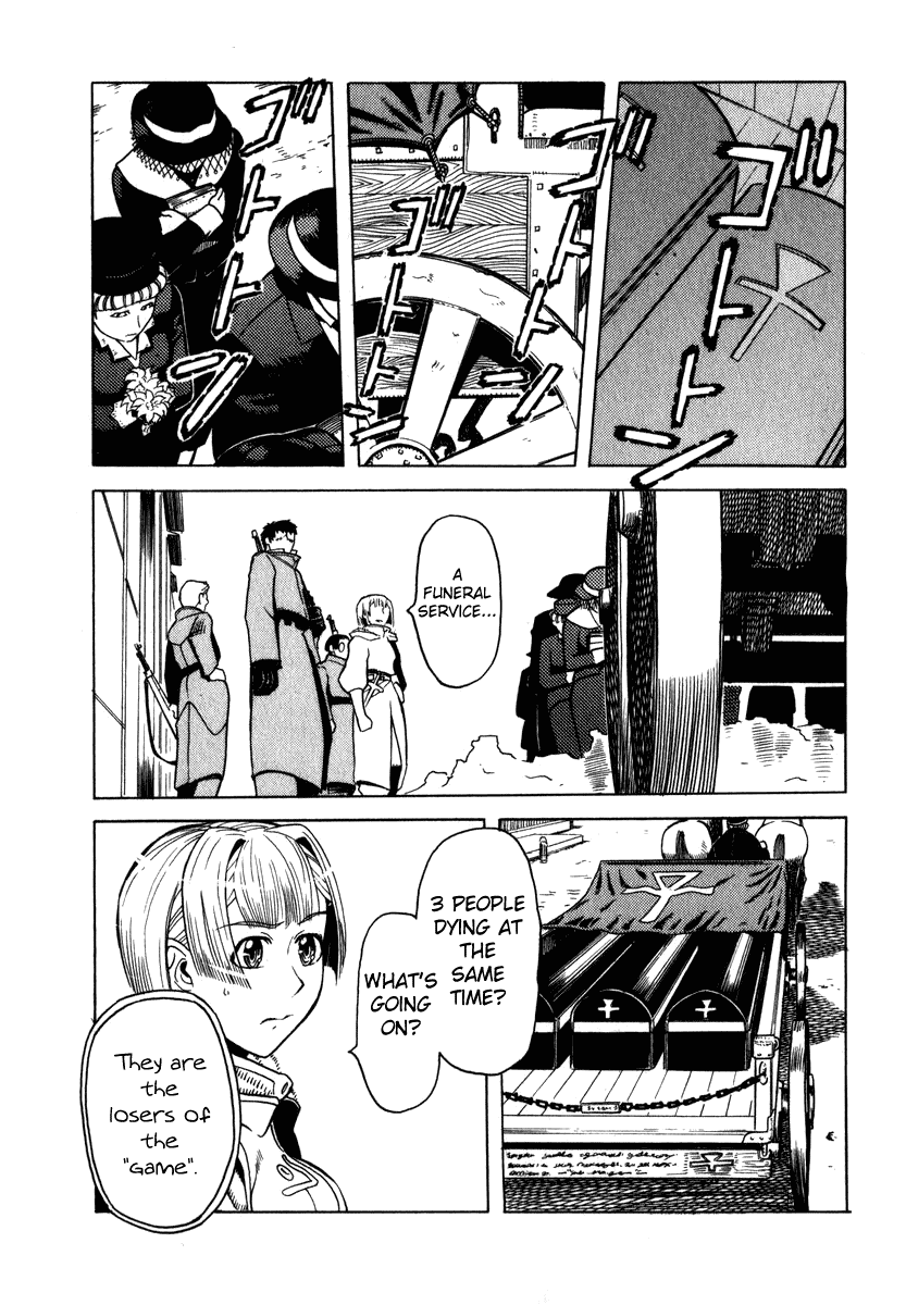 Pumpkin Scissors Chapter 1 page 23 - Chapter 1: War Relief and Reconstruction Unit
