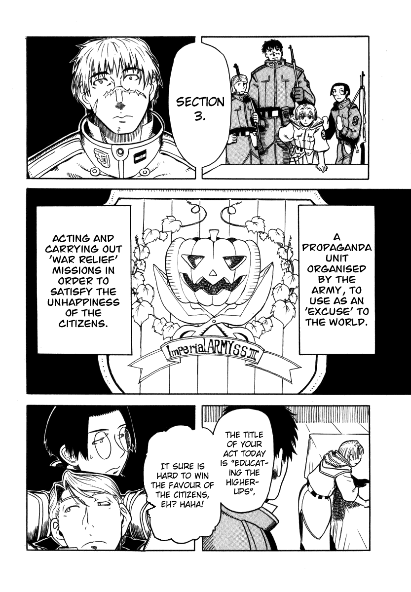 Pumpkin Scissors Chapter 1 page 30 - Chapter 1: War Relief and Reconstruction Unit