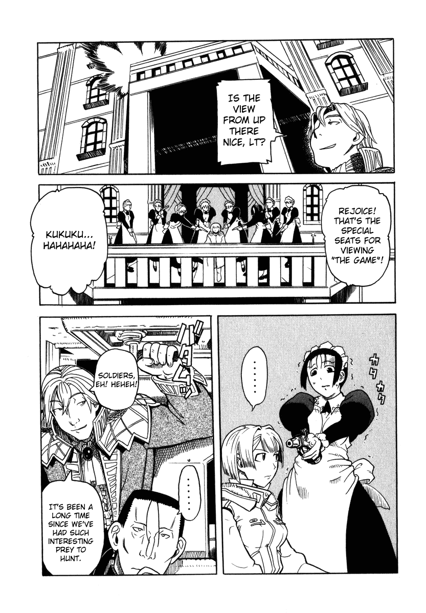 Pumpkin Scissors Chapter 1 page 35 - Chapter 1: War Relief and Reconstruction Unit