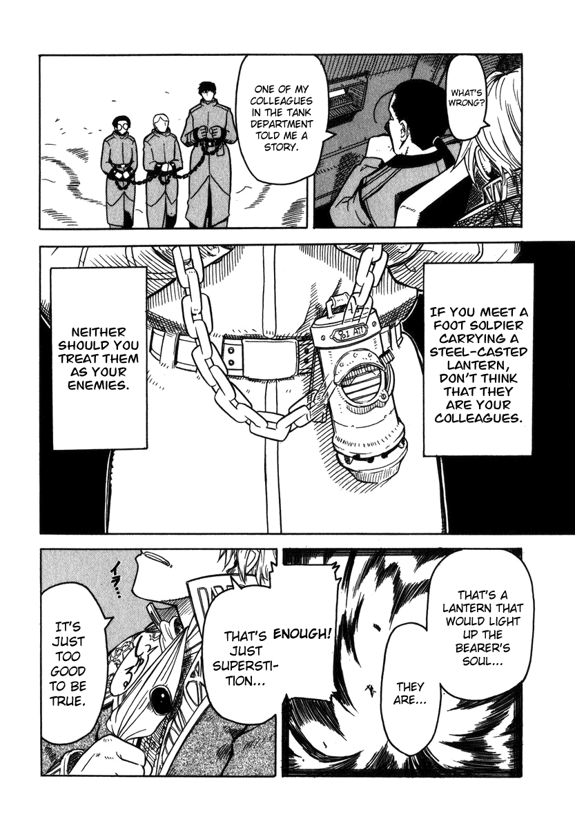Pumpkin Scissors Chapter 1 page 36 - Chapter 1: War Relief and Reconstruction Unit