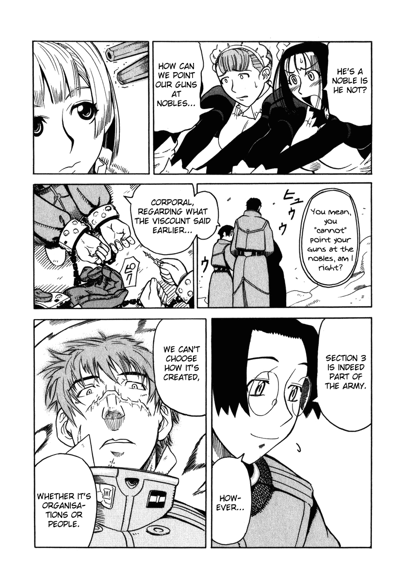 Pumpkin Scissors Chapter 1 page 40 - Chapter 1: War Relief and Reconstruction Unit