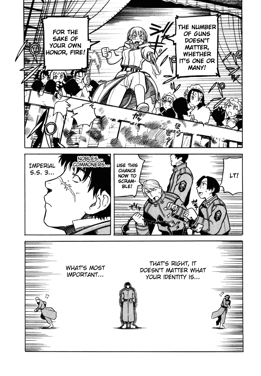 Pumpkin Scissors Chapter 1 page 43 - Chapter 1: War Relief and Reconstruction Unit