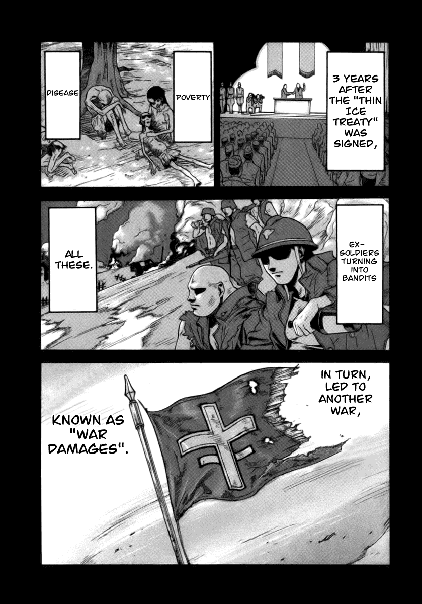 Pumpkin Scissors Chapter 1 page 5 - Chapter 1: War Relief and Reconstruction Unit