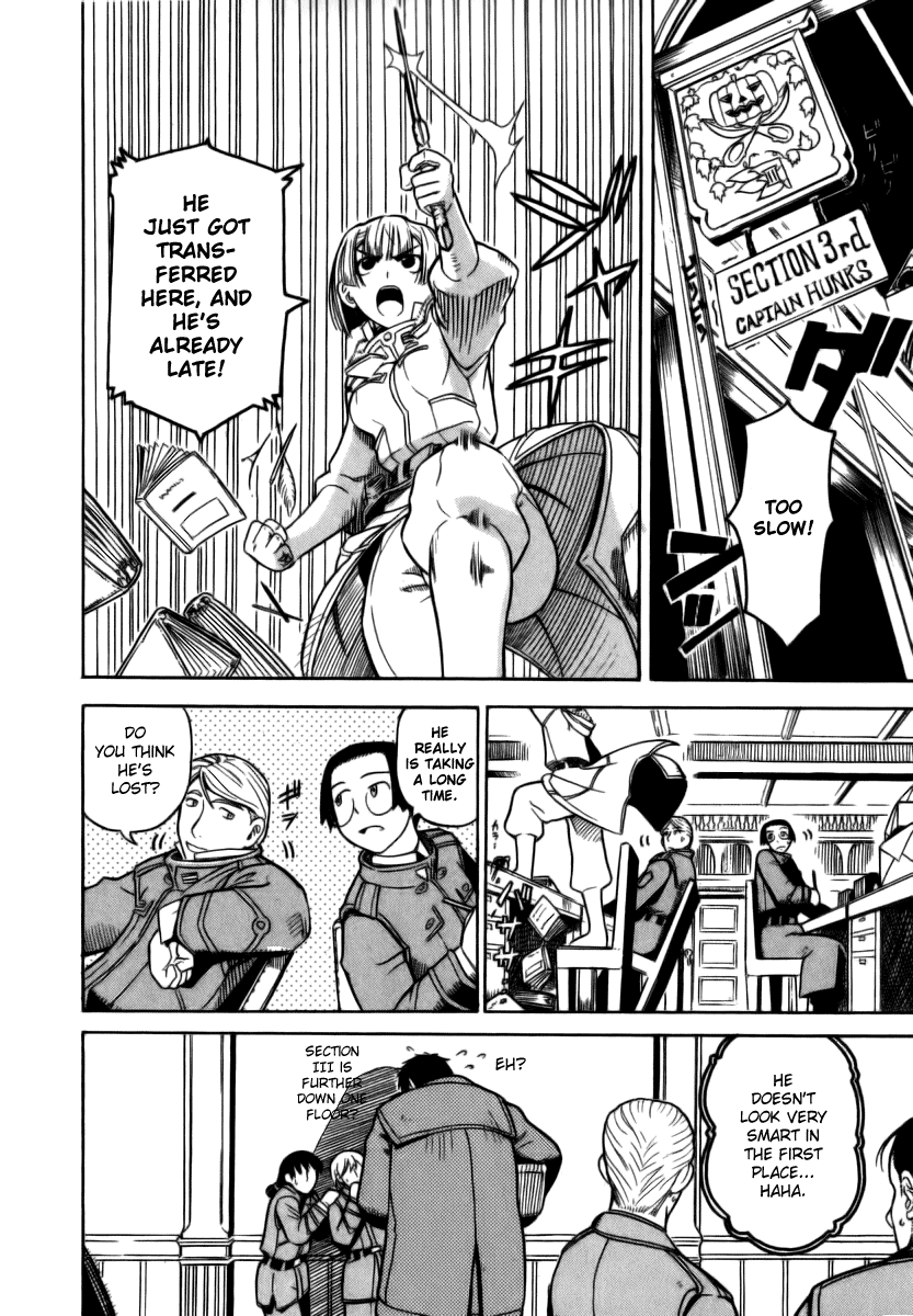 Pumpkin Scissors Chapter 1 page 8 - Chapter 1: War Relief and Reconstruction Unit